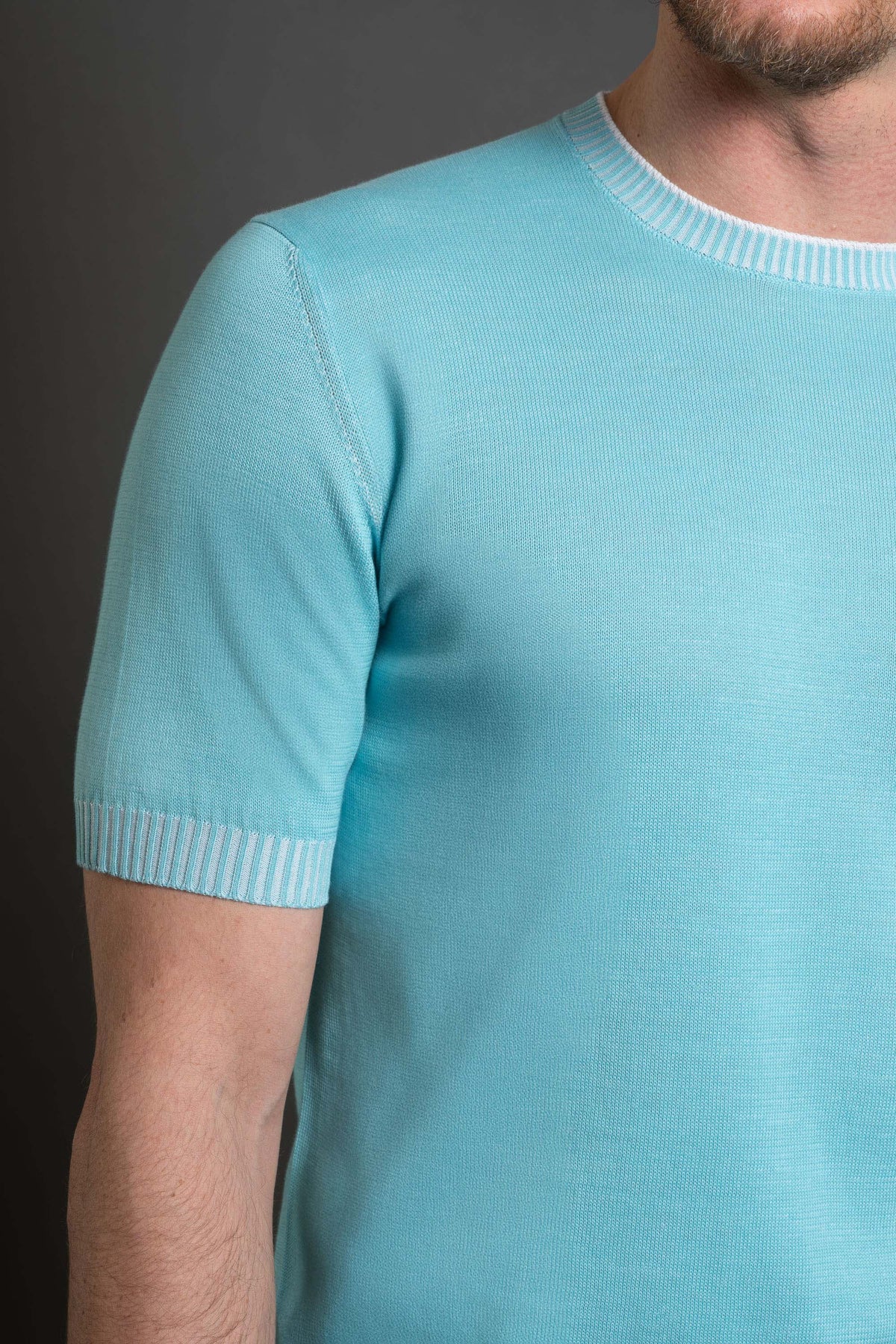 JUDE-SIC - CARRIBEAN TURQUOISE/BIANCO - 5