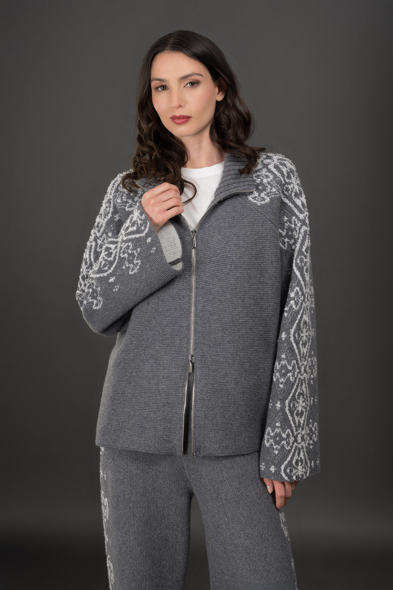 TRISHA-XSJ - GREY/BIANCO - 1
